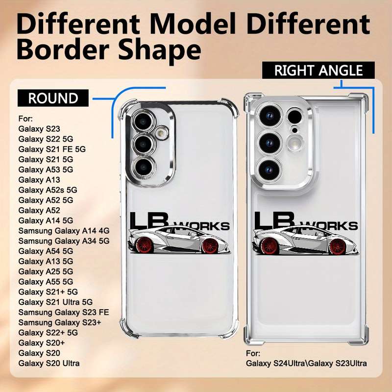 1pc  silvery  For Samsung Galaxy A05s Phone Cases