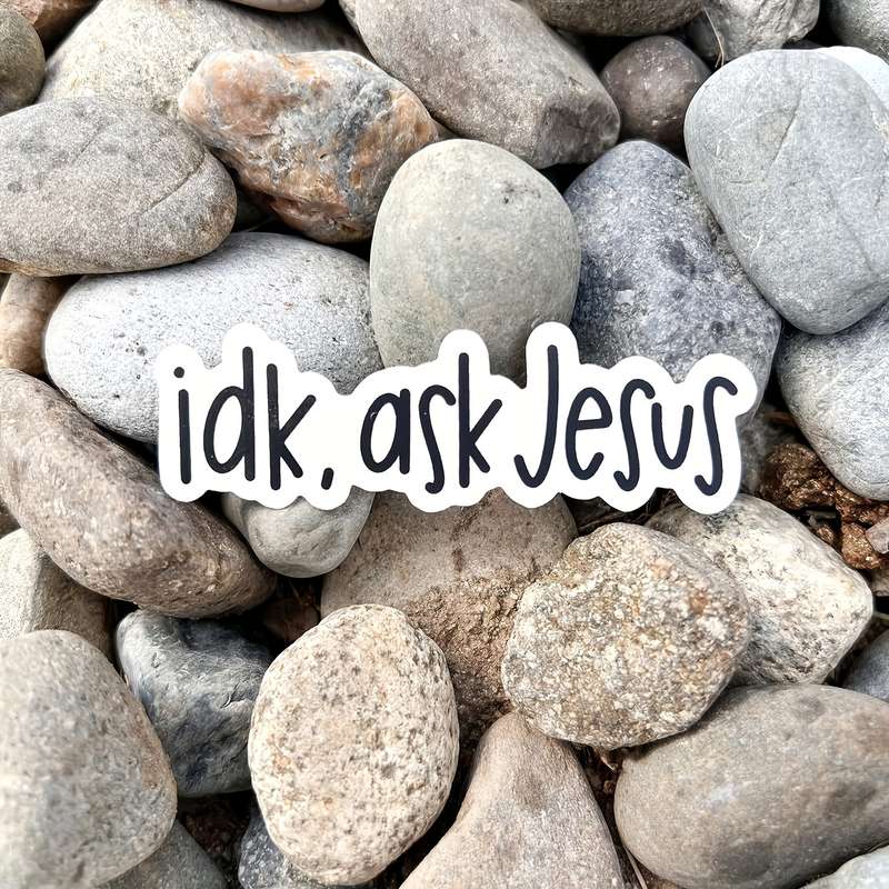 3 Pieces Jesus Christian Themed Stickers