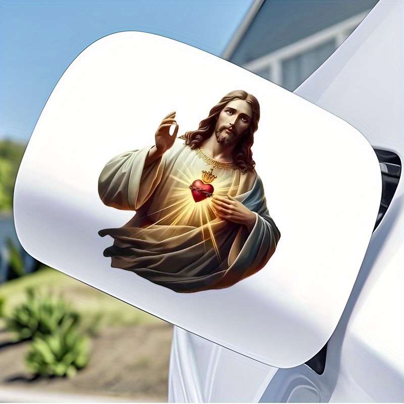6pcs Jesus Christian Themed Stickers