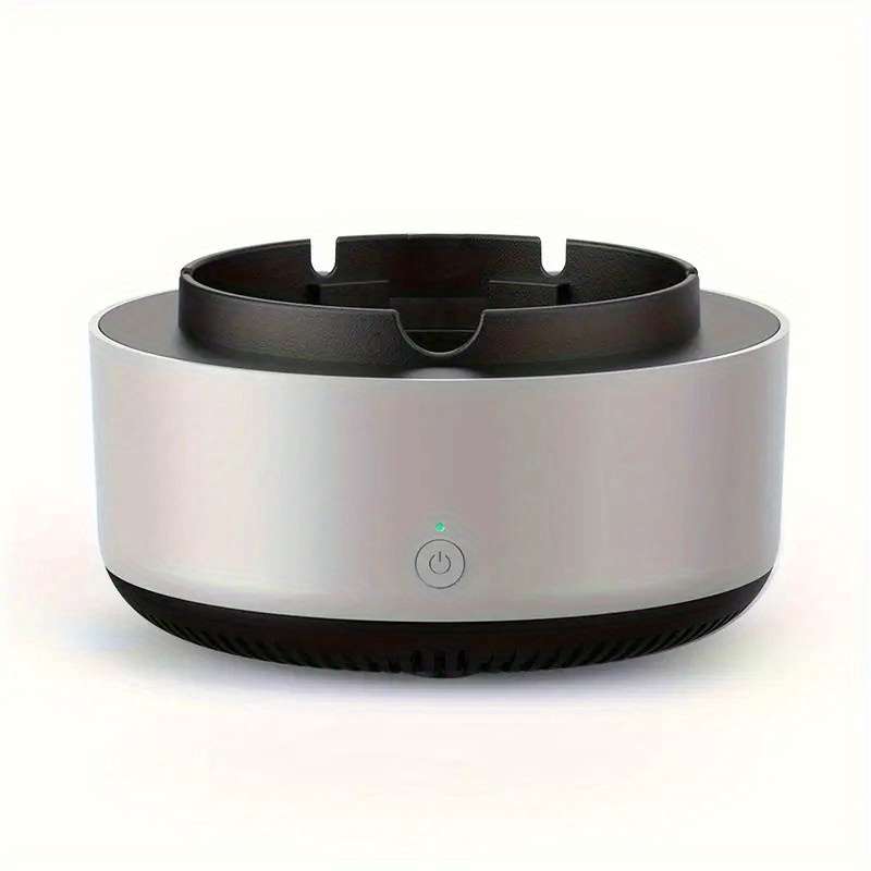 1pc A Battery-Powered Ashtray Designed for Home Use That Smartly Eliminates Secondhand Smoke And Od