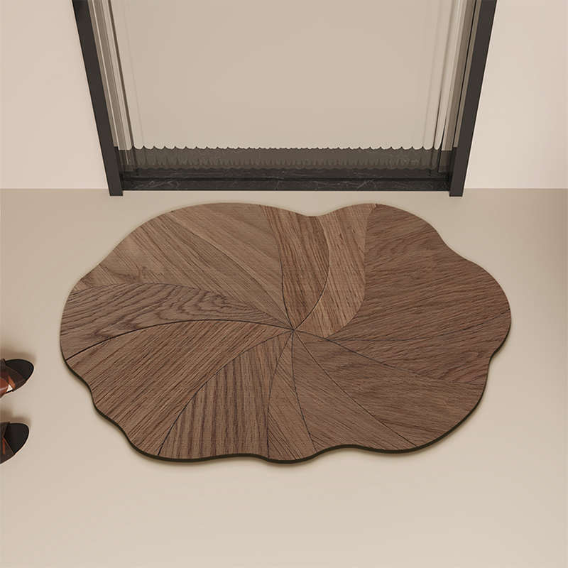 1Pc Khaki 50x80cm 19.69x31.5inch Floor Mat