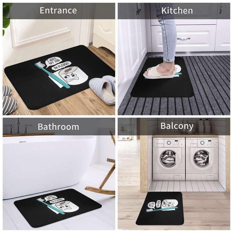 1Pc Art 50x80cm Floor Mat