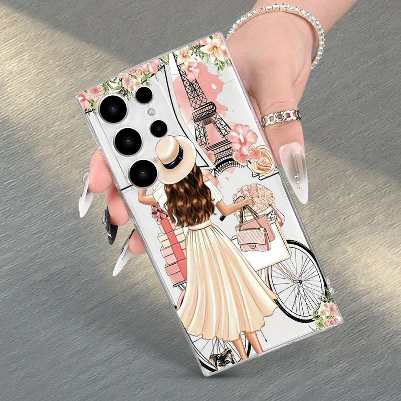 1pc Transparent For Samsung Samsung Galaxy S23 Add   Phone Cases