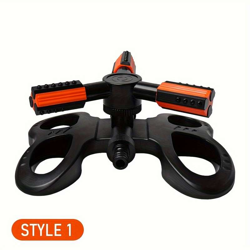 1Pc Rotating Garden Sprinkler System With Adjustable Nozzle