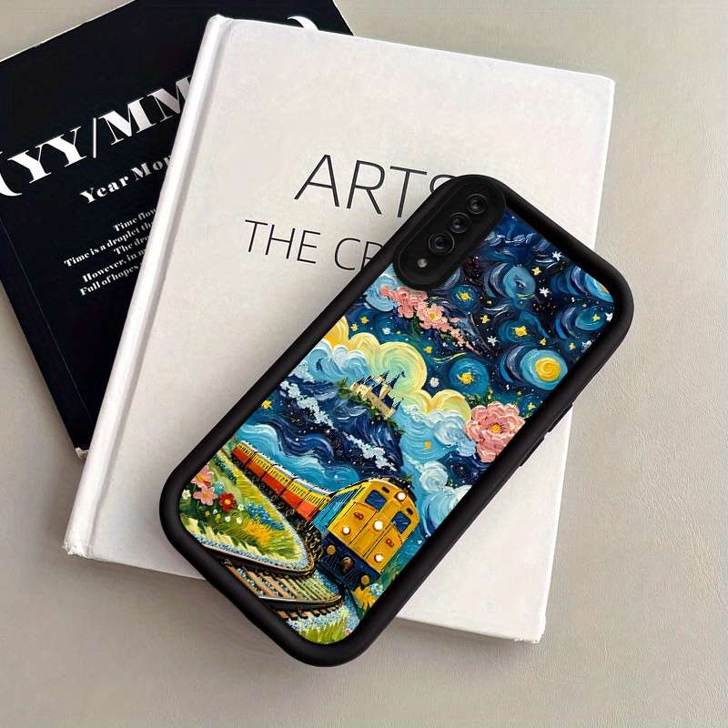 1pc Black For Samsung Galaxy A52 Phone Cases