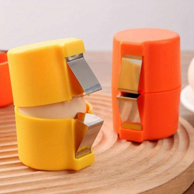1pc Easy-Peel Egg Opener Portable Quick Shell Separator for Kitchen Dining Use