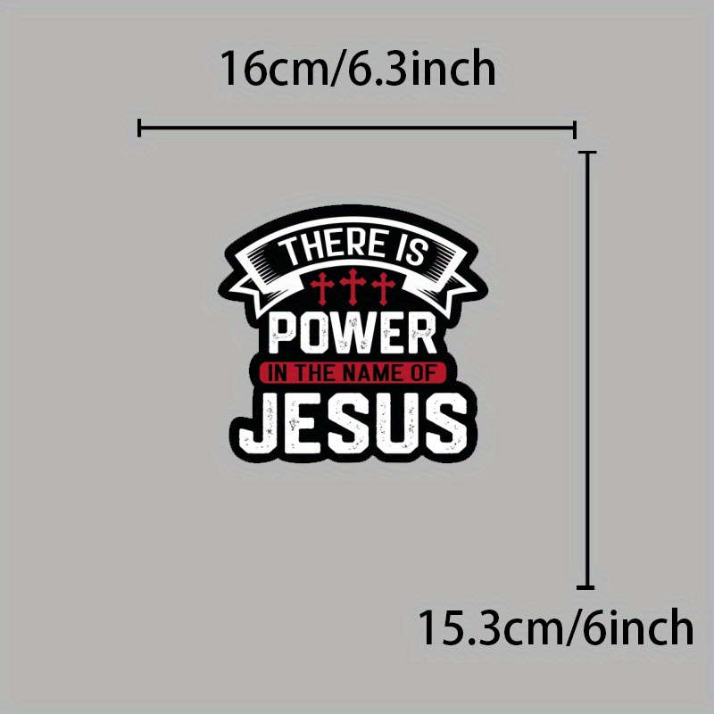 1pc  Jesus Christian Themed Stickers
