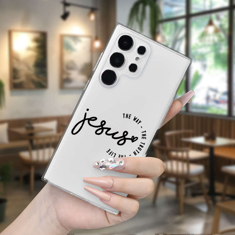 1Ps Transparent For Samsung Galaxy S21 Fe 5G Phone Cases