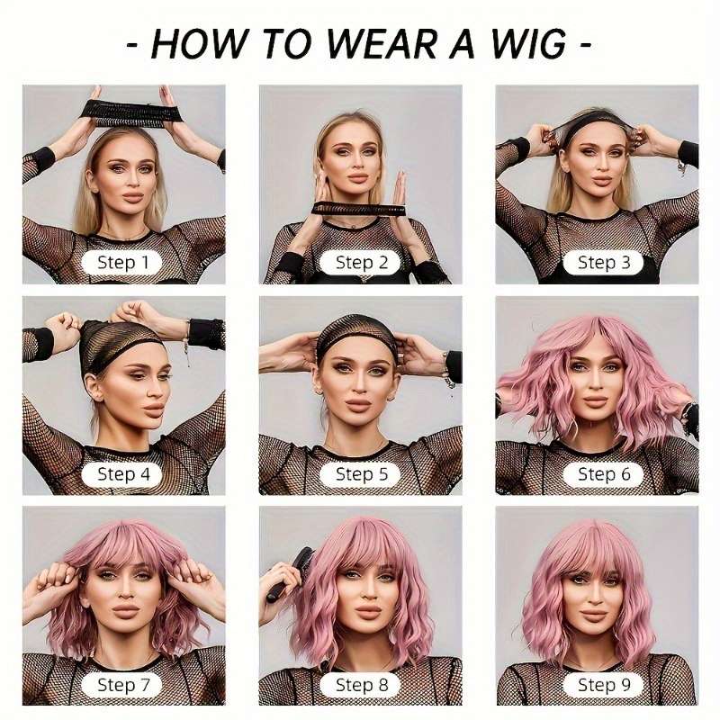 1Pc Black 71.12cm Fashion Design Wig