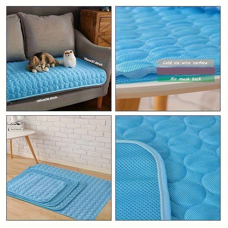 1piece Grey Cooling Pad 100cmx70cm