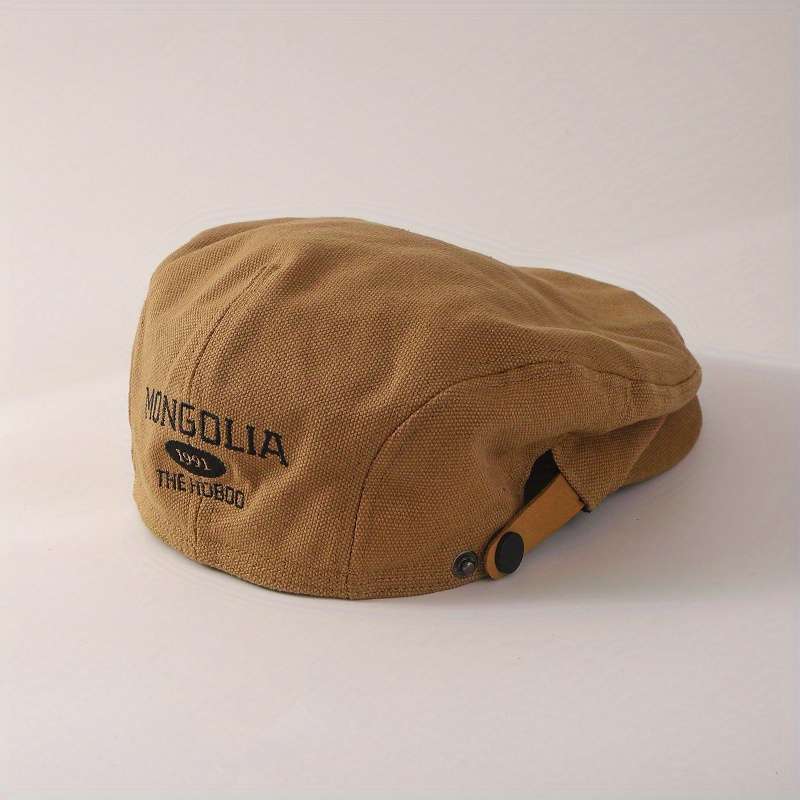 1pc American Street Retro Beret for Men and Women Small Reverse Wearing Forward Hat Painter's New