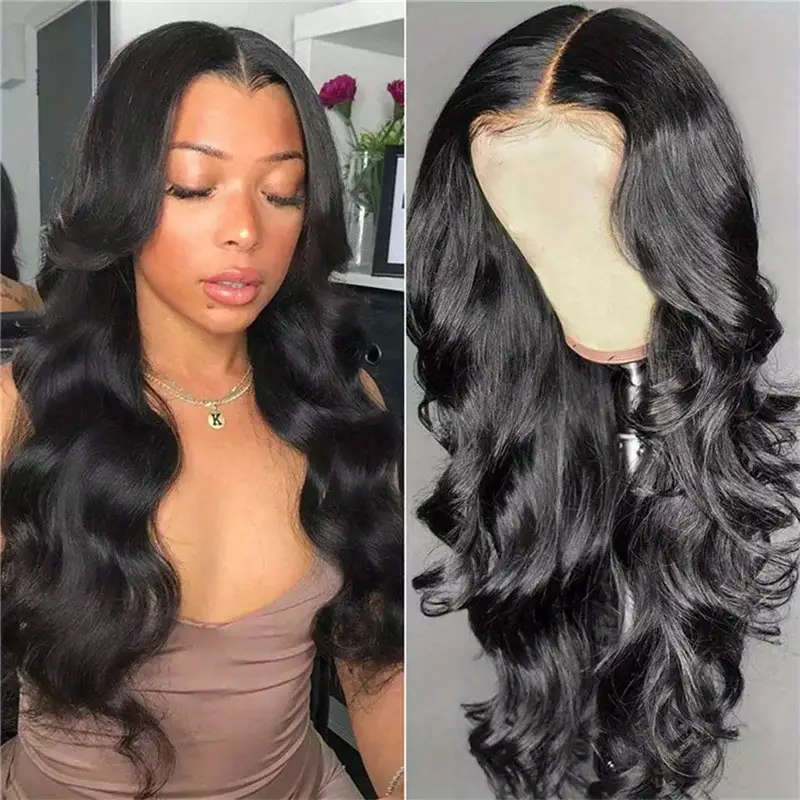 26" V-Wave Curly Synthetic Clip-In Wig