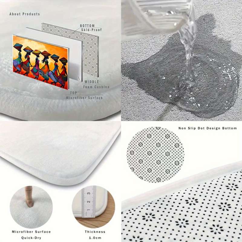 1Pc 40x60cm 15.75x23.62inch Floor Mat