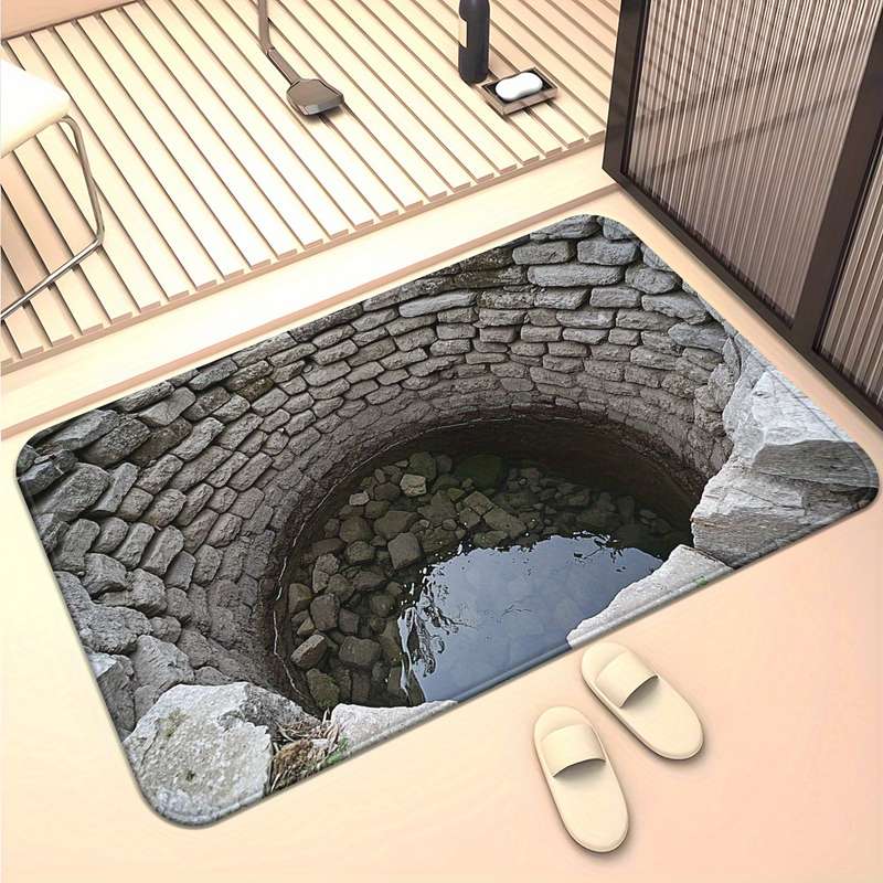 1Pc 23.6x35.4inch 60x90cm Floor Mat