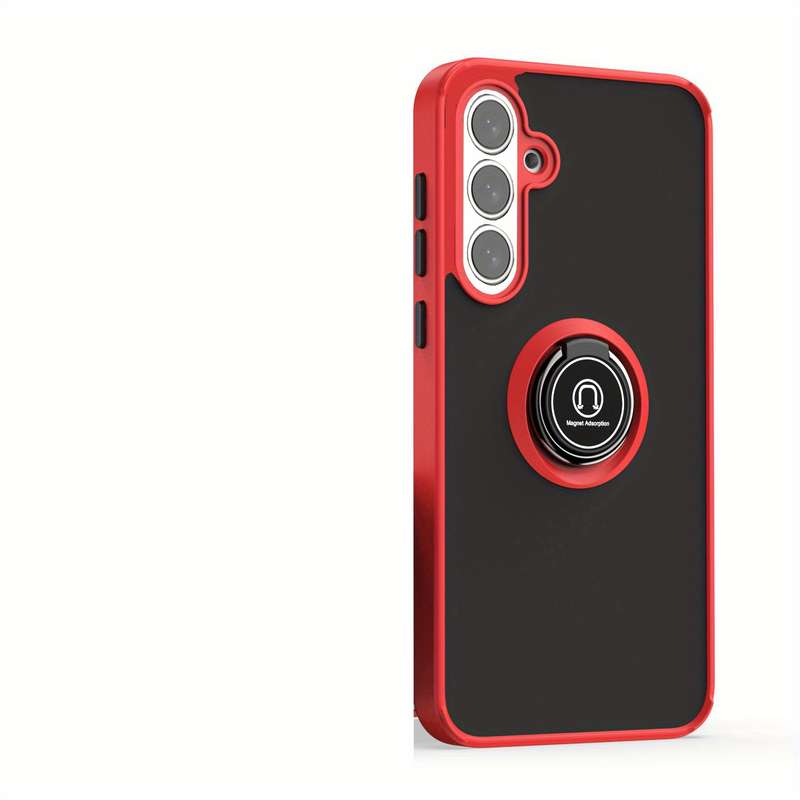 1pc Red For Samsung Galaxy A56 Phone Cases
