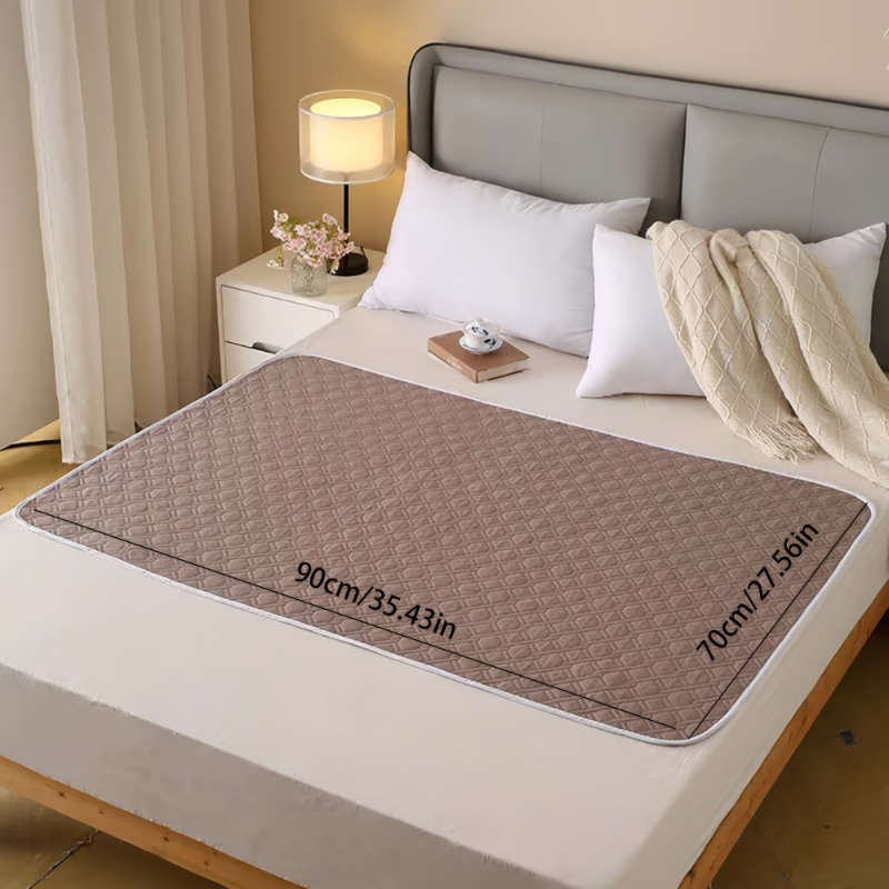 1Pc Diaper Smoke Gray  Counter  Slip  Size 70X90Cm  27.56X35.43In