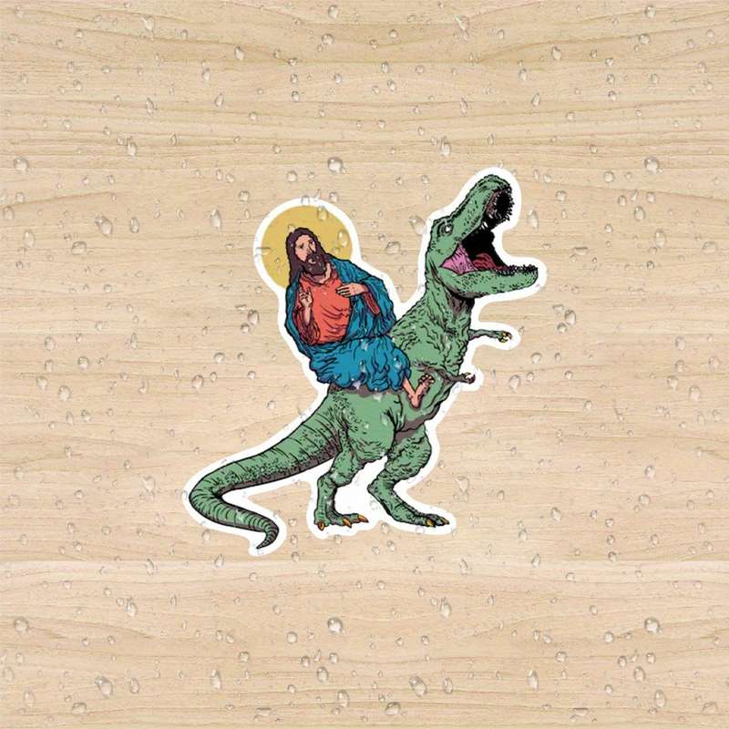 1pc Jesus Christian Themed Stickers