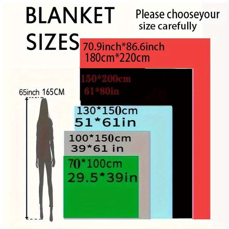 1ps Blanket Size 130Cmx150Cm
