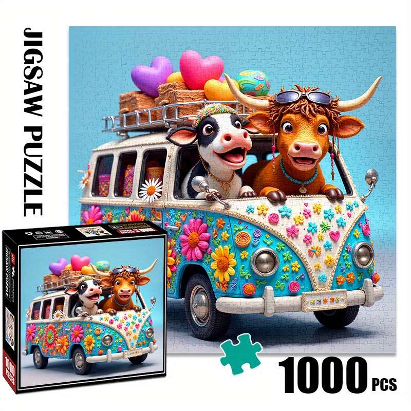 1000 Piece Paper Jigsaw Puzzle For Adults