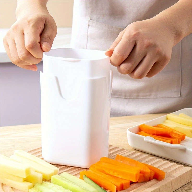 1Pc Manual Vegetable Slicer Cutter Durable Plastic Hand Powered Kitchen Tool