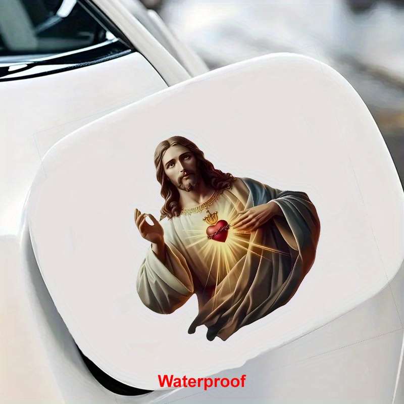 6pcs Jesus Christian Themed Stickers