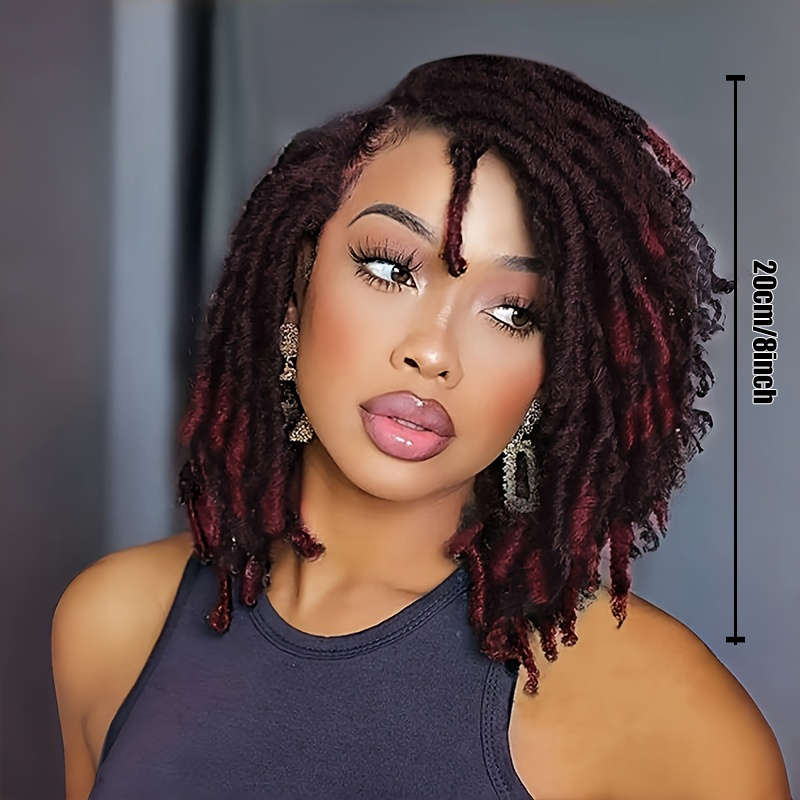 1Pc Deep Grey 20.32cm- Fashion Design Wig