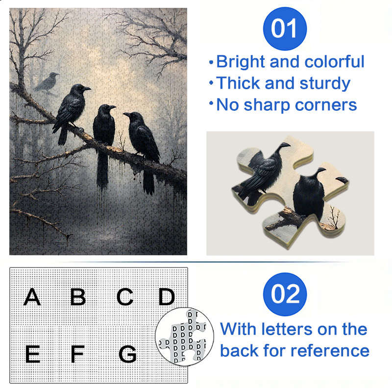 1000 Piece Paper Jigsaw Puzzle For Adults