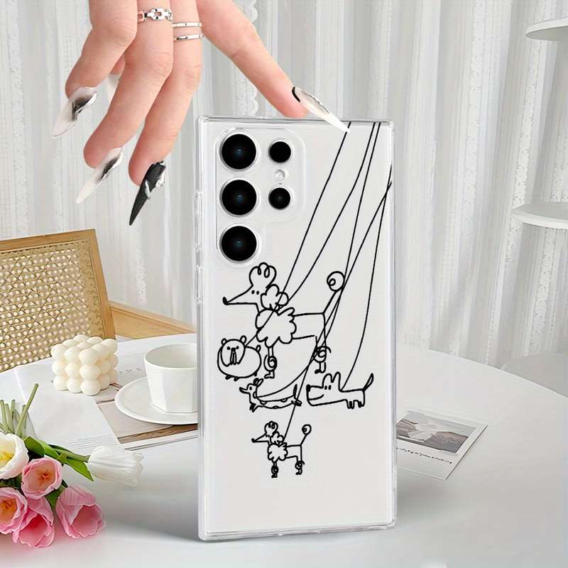 1Ps Transparent For Samsung Samsung Galaxy S23 Fe Phone Cases