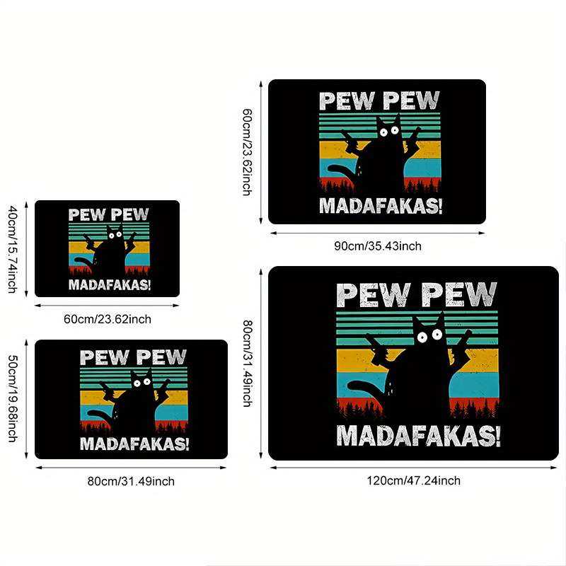 1Pc 20x31inch 50x80cm Floor Mat