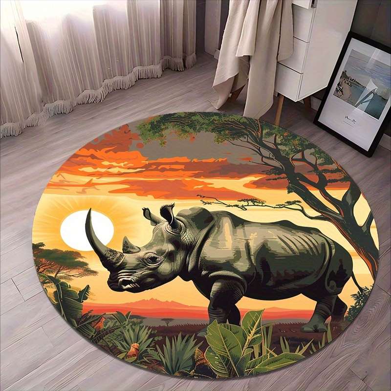1Pc 120x120cm 47.24x47.24inch Floor Mat