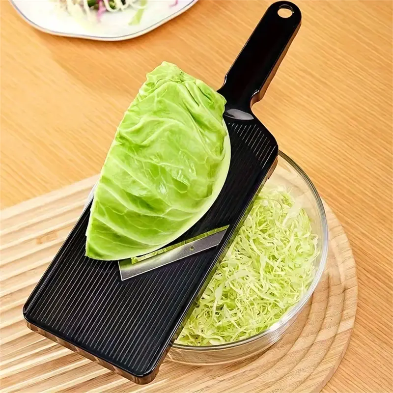 1pc Stainless Steel Plastic Cabbage Shredder Multi-functional Vegetable Chopper and Slicer Food Cont