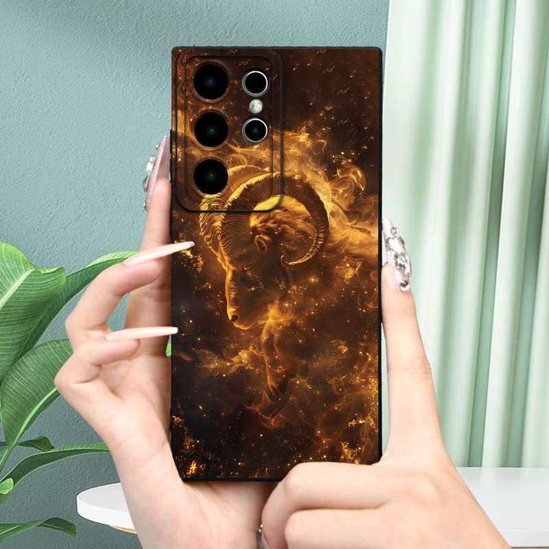 1pc Black For Samsung Galaxy A52 Phone Cases