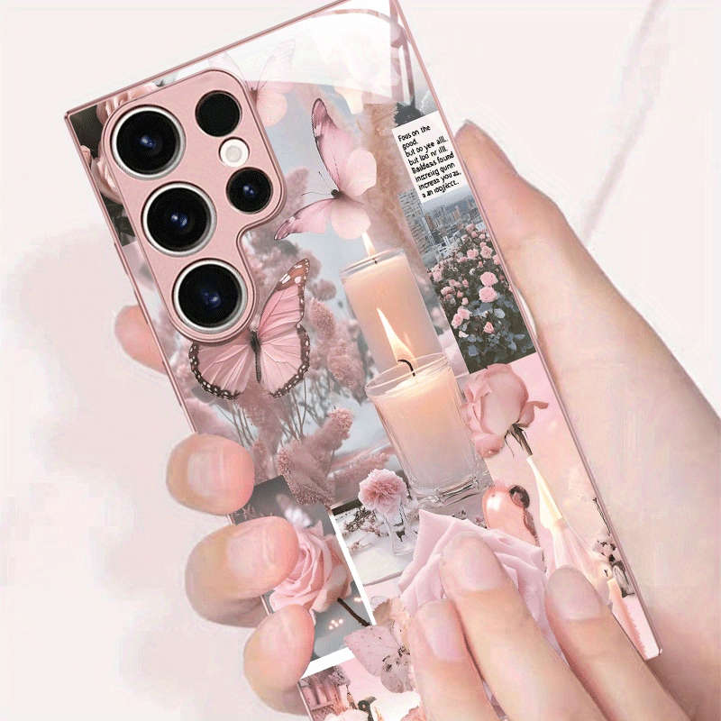 1pc Pink Color For Samsung Galaxy A53 5G Phone Cases