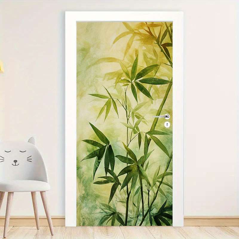 1Pc 76.96x199.9cm Door Window Sticker