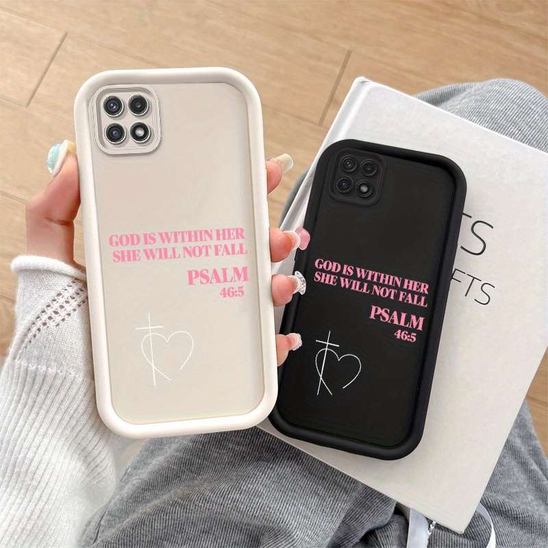 1pc Black For Samsung Galaxy A05s Phone Cases
