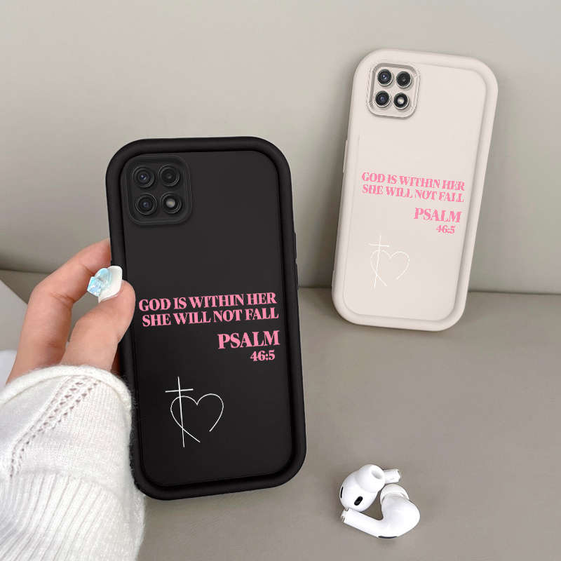 1pc Black For Samsung Galaxy A05s Phone Cases