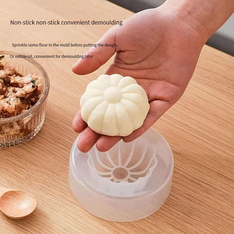 1pc Multi-Use Non-Stick Silicone Food Mold Ideal for Pastry Pasta Mantou Meatballs More