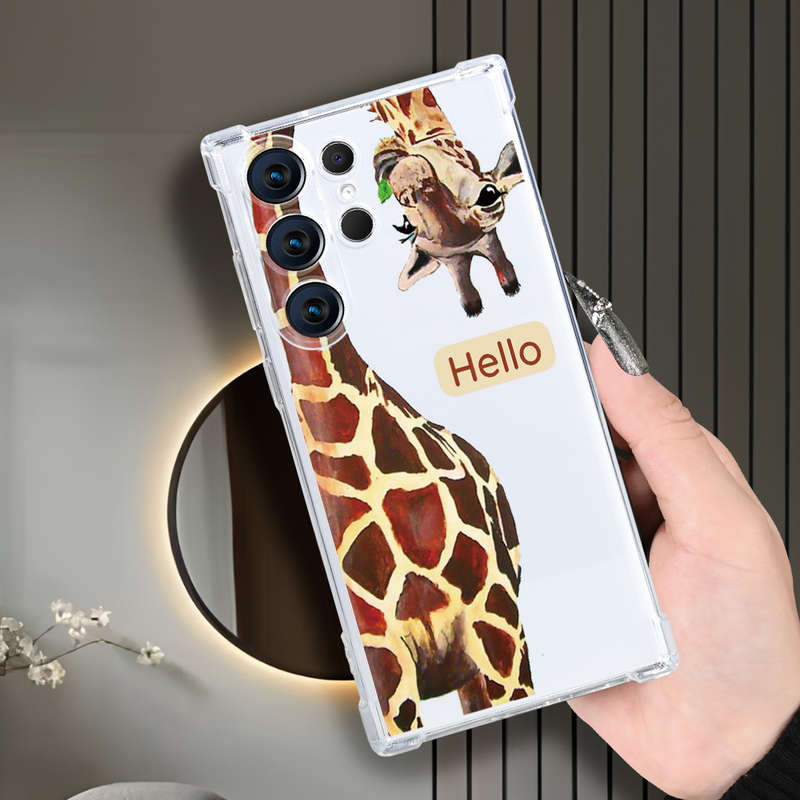 1pc Transparent For Samsung Galaxy S25 Ultra Phone Cases