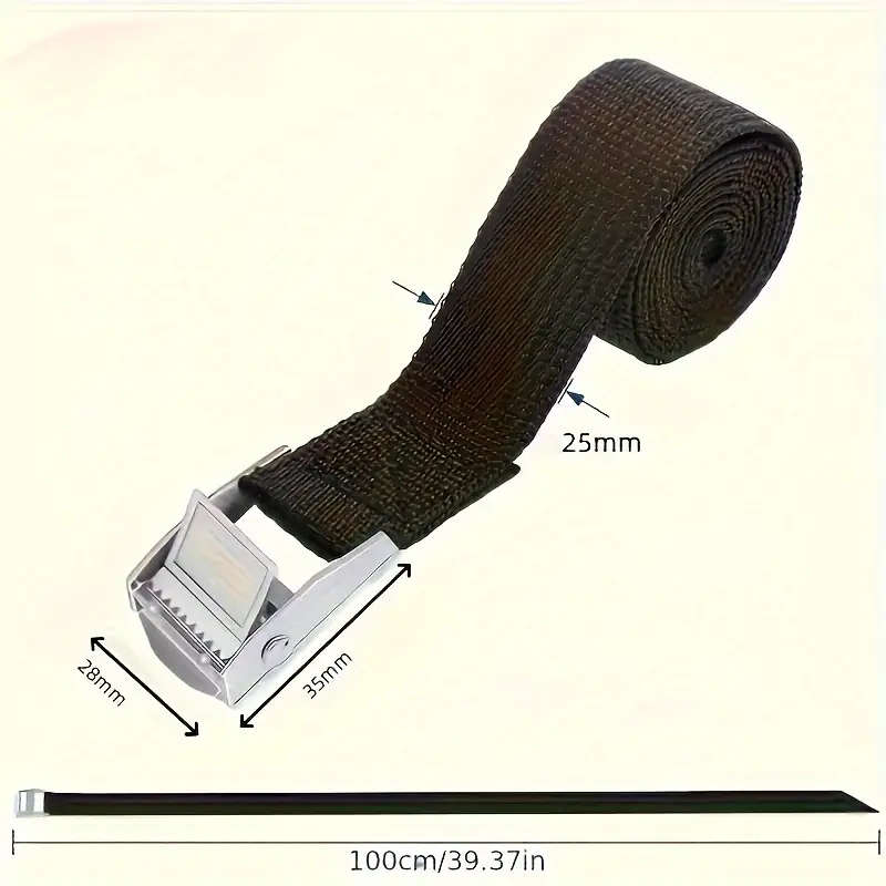 10 Heavy-Duty Fabric Straps