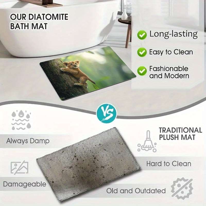 1Pc 40x60cm 15.7x23.6inch Floor Mat