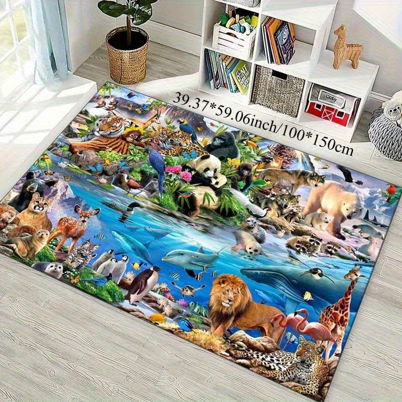 1Pc 47.24x62.99inch 120x160cm Floor Mat