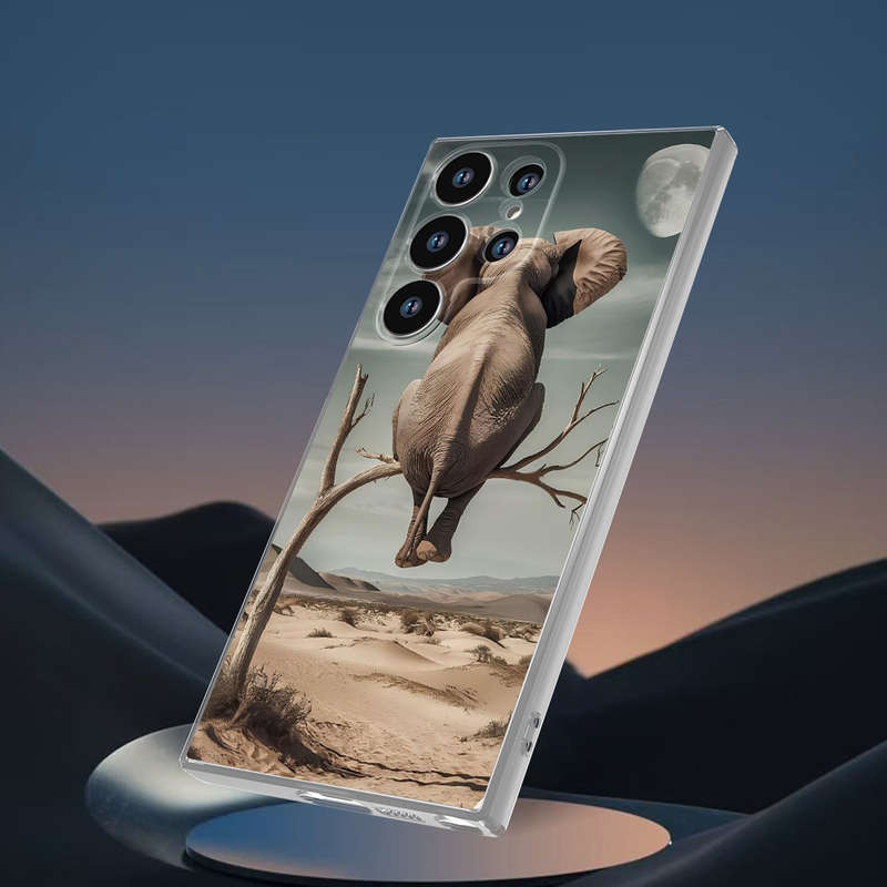1pc Transparent For Samsung Galaxy S25 Ultra Phone Cases