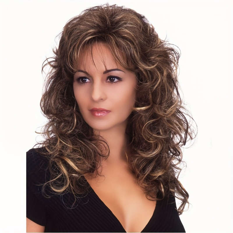 1Pc Black 40.64cm Fashion Design Wig