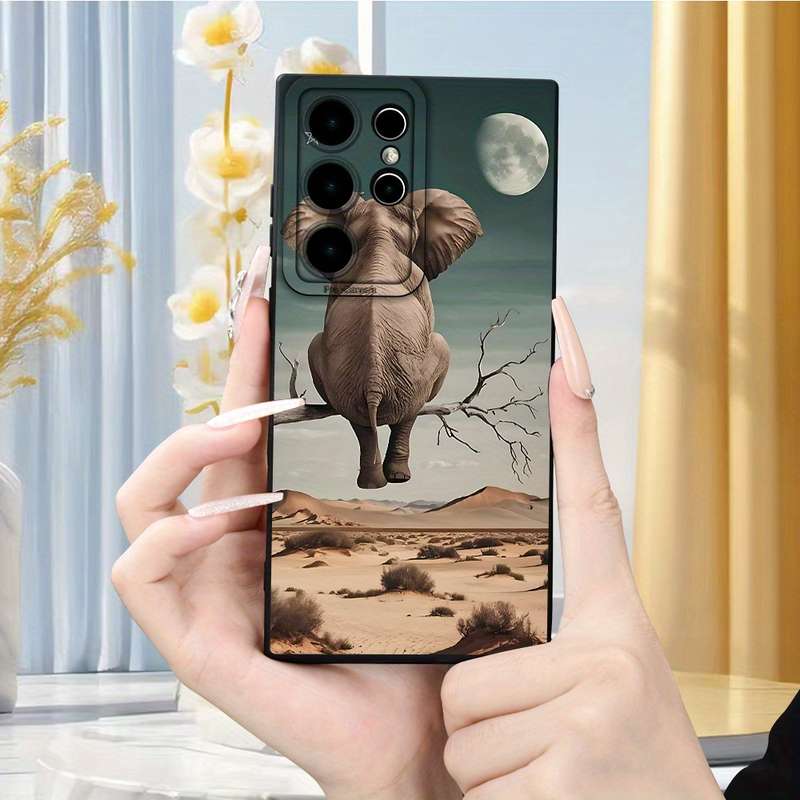 1pc Black For Samsung Galaxy A52 Phone Cases