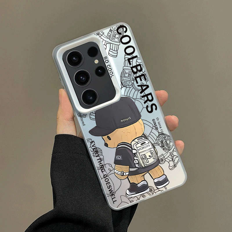 1pc Transparent Grey For Samsung Galaxy S21 FE 5G Phone Cases