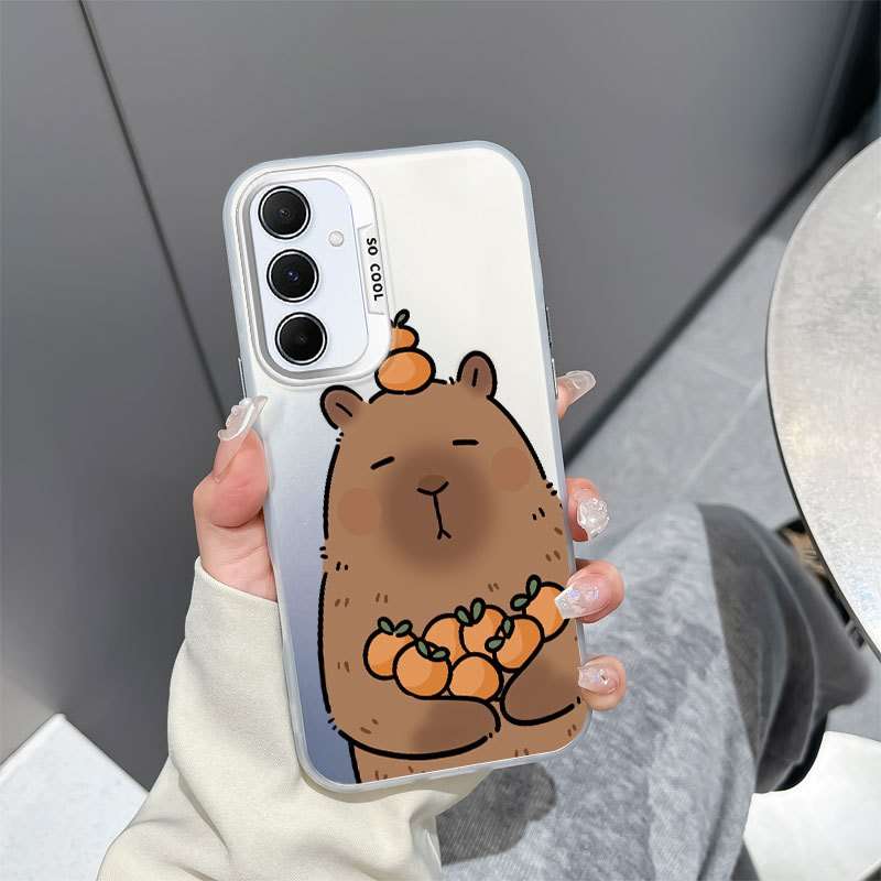 1pc White For Samsung Galaxy A50 Phone Cases