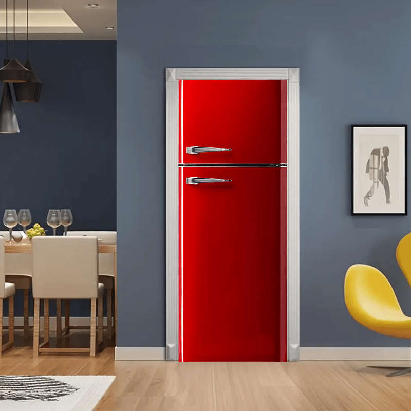 1Pc 77x200cm Door Window Sticker