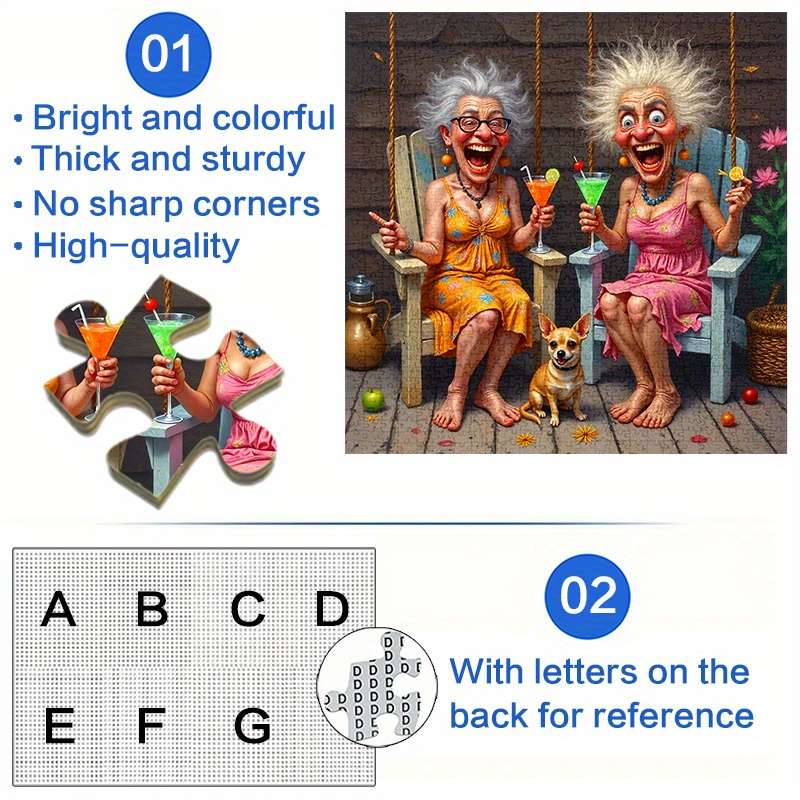 1000 Piece Paper Jigsaw Puzzle For Adults