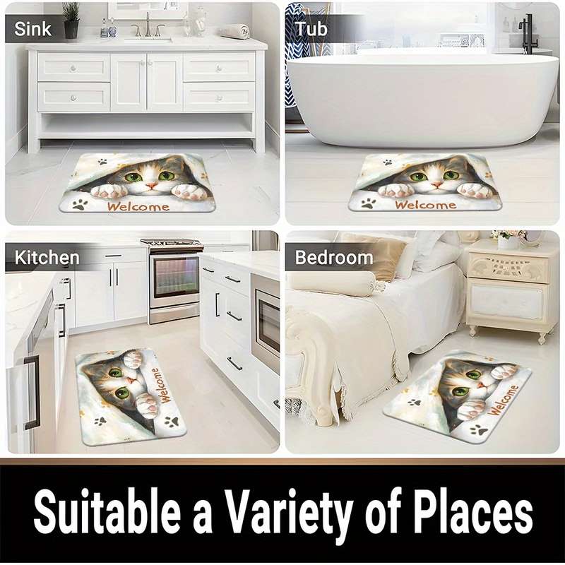 1Pc 40x60cm 15x23inch Floor Mat
