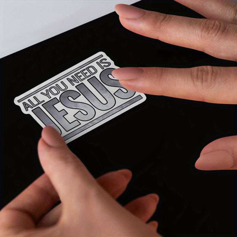 1pc Jesus Christian Themed Stickers